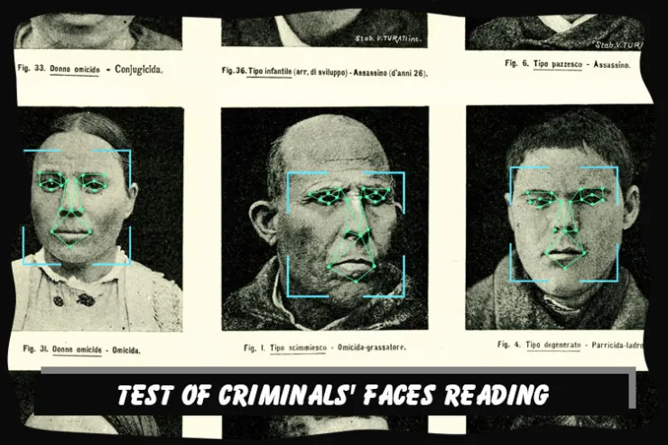 Test of Criminals' faces Reading