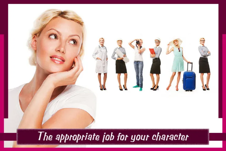 The appropriate job for your character?