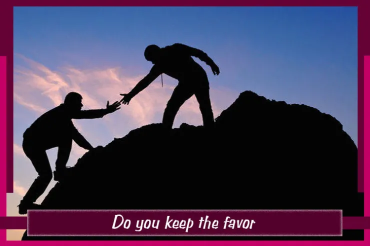 Do you keep the favor?