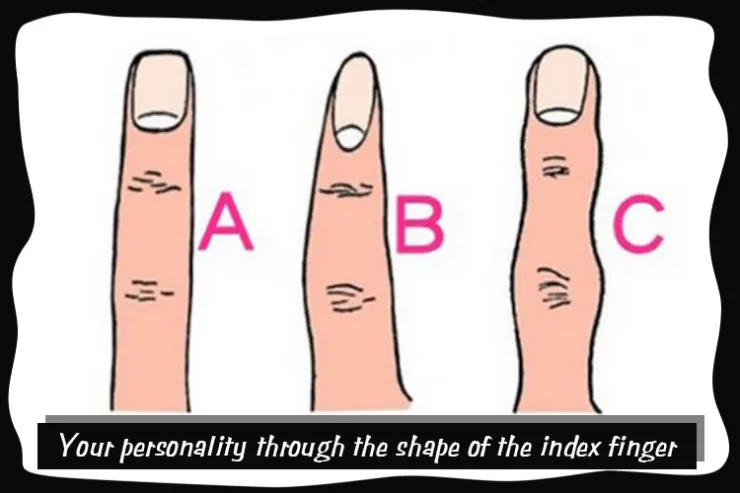 Your personality through the shape of the index finger