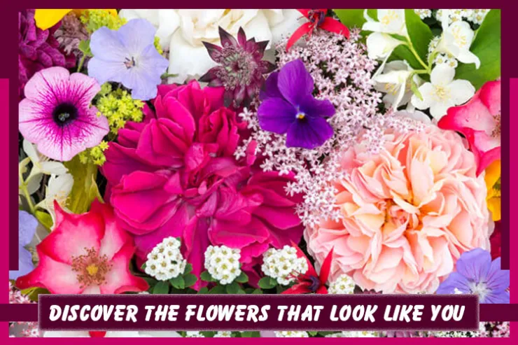 Discover the flowers that look like you