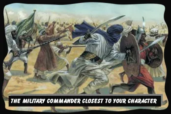 The military commander closest to your character